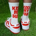 Calcetines Kiss My Dunk Red...